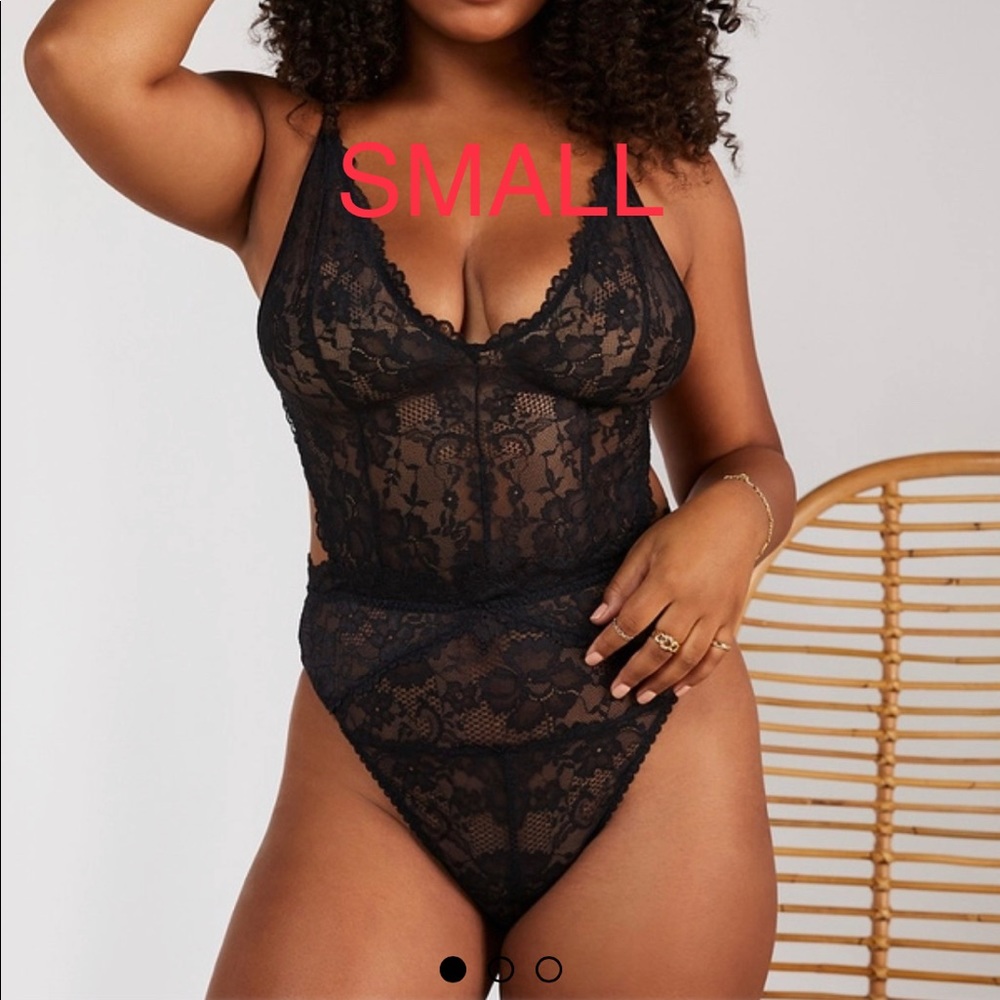 Floral Lace Teddy